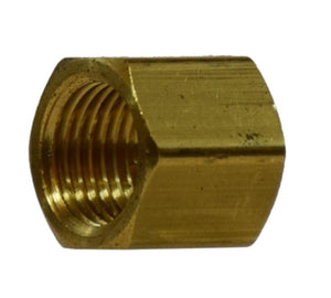 1/8" Barstock Cap Brass Fitting Pipe 28075