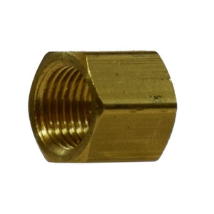 1" Barstock Cap Brass Fitting Pipe 28080