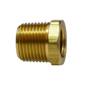 3/8" X 1/8" MIP X FIP Hex Bushing Brass Fitting Pipe 28103
