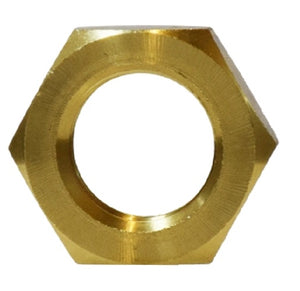111 3/8" Barstock Lock Nut Brass Fitting Pipe 06111-06