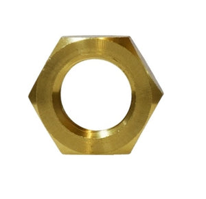 3/8" Barstock Lock Nut Brass Fitting Pipe 28125