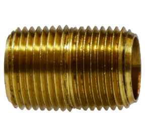 112 1/2" Close Nepple Brass Fitting Pipe 06112-08