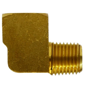 1/16" 90 Degree Street Elbow Brass Fitting Pipe 28161