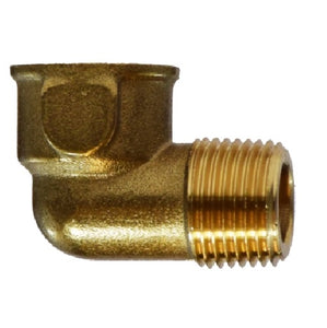116F 1/4" Forged 90 Degree Street Elbow Brass Fitting Pipe 06216-04