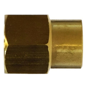 119 1/2" X 1/8" Reducing Coupling Brass Fitting Pipe 06119-0802