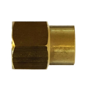 3/8" X 1/8" Reducing Coupling FIP x FIP Brass Fitting Pipe 28182