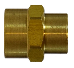 1/4" X 1/8" Reducing Coupling FIP x FIP LP Brass Fitting Pipe 28181L