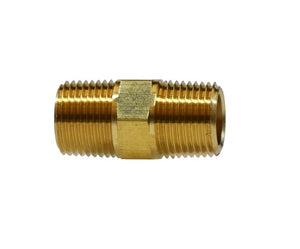 1/4" MIP Hex Brass Fitting Pipe 28212