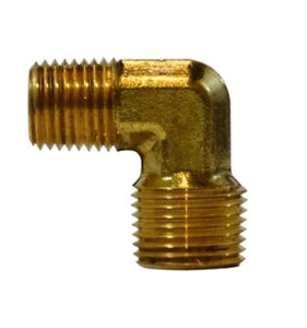 1/4"MIP X 1/8"MIP Male Forged Reducing Elbow 90 Degree Brass Fitting Pipe 28274