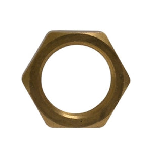 7/8"-20 UNS Jam Nut Bulkhead Brass Fittings 28321J