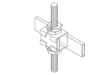 Auxiliary Framing Channel Cable Runway; 0.38"W x 2"H  CPI 10745-106