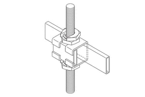 Auxiliary Framing Channel Cable Runway; 0.38"W x 2"H  CPI 10745-106