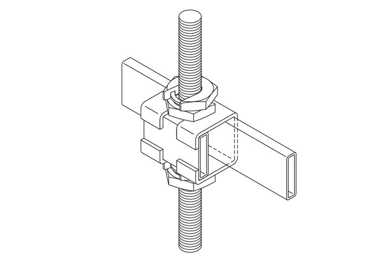 Auxiliary Framing Channel Cable Runway; 0.38