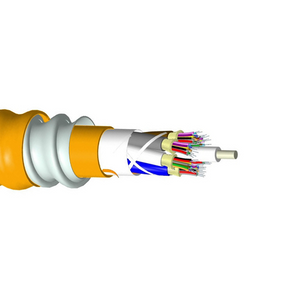 Commscope P-012-DZ-6F-FSUOR 12 Fiber OM1 Interlocking Armor With Plenum Jacket 12 Fiber Single-Unit