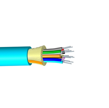 Commscope P-006-DS-5L-FSUAQ OM3 Indoor Plenum Distribution Cable Tight Buffered, with Aqua jacket 6 fiber single-unit