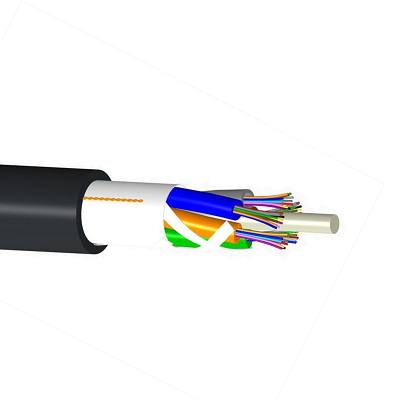 Commscope D-012-LN-5K-F12NS 12 Fiber OM4 LazrSPEED 550 Single Jacket PE All-Dielectric Gel-Free Outdoor Loose Tube