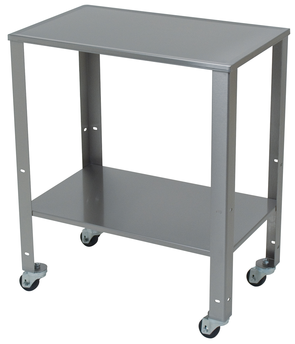 Stainless Steel Rolling Baby Scale Cart