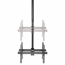 Dual TV Ceiling Mount Back to Back Heavy Duty Hanging Dual Screen Mount with Adjustable