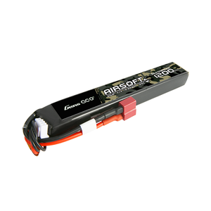 Gens Ace 1200mAh 3S1P 11.1V 25C Airsoft Battery With Dean Plug