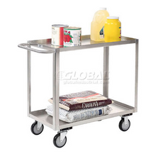 Stainless Steel Stock Cart w/3 Shelves 1200 lb. Capacity 30"L x 18"W x 35"H Jamco XA130-U5