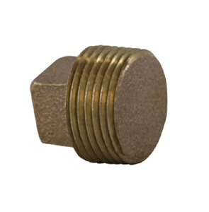 1/4” Bronze Square Head Solid Plug Fittings 44671