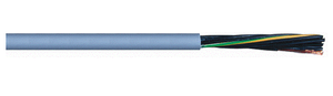 16 AWG 16 Cores FLEX-JZ Bare Copper Unshielded W/ Grnd PVC Power And Control Cable 1031616