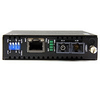 Gigabit Ethernet Single Mode Fiber Media Converter up to 24.8 miles/40 km over Single Mode SC fiber