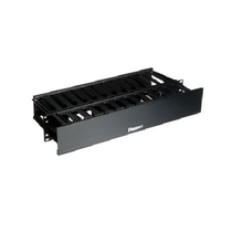 PatchLink™ Horizontal Dual Sided Manager, 2RU, 8.9 in. Depth, Clips Panduit WMPH2E