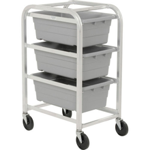 All Welded Aluminum 3 Lug Cart 26"L x 18-3/4"W x 41"H New Age 97205