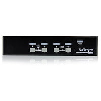 4 Port Professional VGA USB Device Between All Connected Computers KVM Switch with Hub