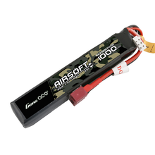 Gens Ace 1000mAh 2S1P 7.4V 25C Battery With Deans Plug