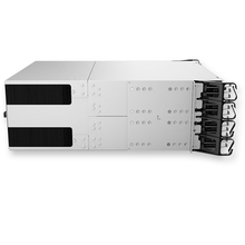 EDGE8 Housings 4 rack unit, holds up to 72 EDGE8 modules or panels