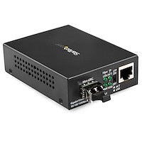 Gigabit Ethernet Fiber Media Converter 850nm LC multimode 550m range on fiber optic interface