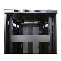 2U Rack Blank Panel for 19" Server Racks and Cabinets Steel Black