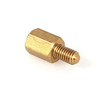 Brass Motherboard Standoffs for ATX Computer Case With #6-32 Threaded Mounts (Pack of 15)