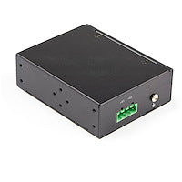 Rugged PoE Injector 30W 802.3at PoE+ Midspan 48V-56VDC IP-30 Aluminum Housing 48V-56V DC DIN Rails