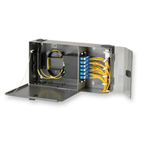 Pretium Wall-Mountable Housing (PWH) Holds 2 CCH Connector Panels CORNING-C PWH-02P