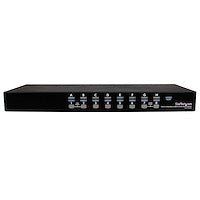 1U 16 Port Rackmount USB PS/2 KVM Switch with OSD