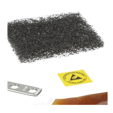 StructuredGround RGESD2-1 ESD Port Kits Threaded Rail Fastener Fabric Black PANDUIT RGESD2-1