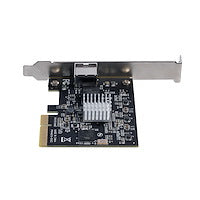 1-Port PCIe 10GBase-T / NBASE-T Ethernet Network Card Supporting Five Network Speeds 10G, 5G, 2.5G 1G and 100Mbps