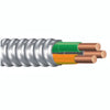 10/4C W/G Solid AL Armored CU Conductor MC Cable BRN/ORN/YEL/GRY/GRN Color Code