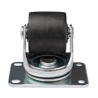 Heavy Duty Casters for Server Racks/Cabinets Set of 4 Universal M6 2" Caster Kit Replacement Swivel Caster Wheels