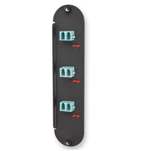 Closet Connector Housing (CCH) Panel LC Adapters Duplex 6 F 50 µm multimode (OM3/4) CORNING-C CCH-CP06-E4