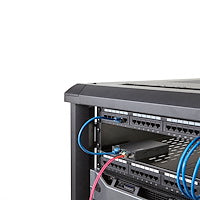 Gigabit Ethernet Copper-to-Fiber Media Converter up to 20 km (12.4 mi) using single-mode LC fiber cable