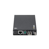 OAM Managed Gigabit Ethernet Fiber Media Converter Multi Mode LC SFP installed (up to 550m) 802.3ah Compliant