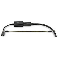 Security Cable Tethers for Adapters & Dongles Universal Cable Adapter Tether Black (Pack-20)
