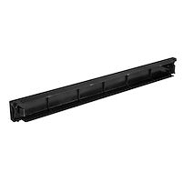 1U Blanking Panels Tool Less Blank Rack Panels Front Mount Black (Pack of 10)
