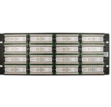 96 Port CAT6 4U 110 IDC Patch Panel 042-379/96