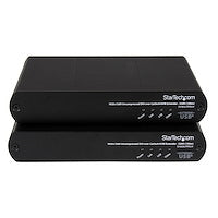 USB DVI over Cat 5e / Cat 6 KVM Console Extender w/ 1920x1200 Uncompressed Video 330ft Aluminum