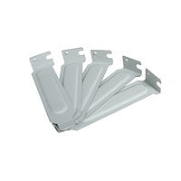 Steel Low Profile Expansion Slot Cover Plate Silver Lifetime (Pack of 05)